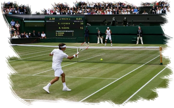 Federer v Nadal at Wimbledon
